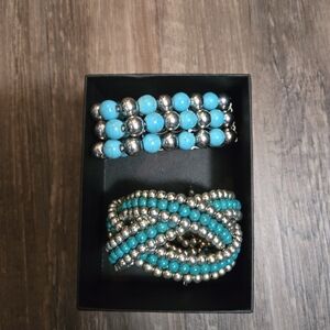 ✨️NWOT SHYANNE WESTERN BRACELET & Beaded Cuff Bundle